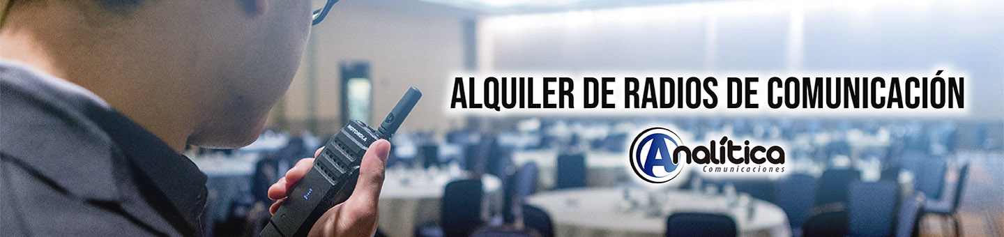 Alquiler de Radioteléfonos y Radiocomunicadores
